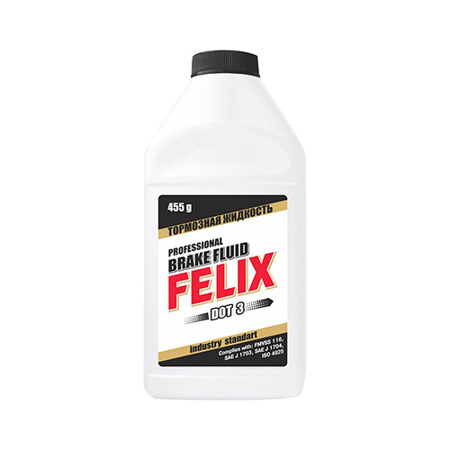 Жидкость тормозная FELIX DOT-3 0,455кг, Жидкости тормозные